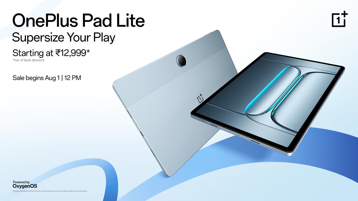 OnePlus Pad Lite launched in India for budget buyers with 11 inch display and Open Canvas​