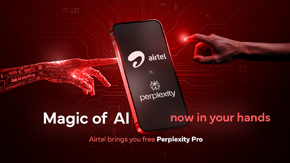 Airtel to offer one year free Perplexity Pro subscription to its users​