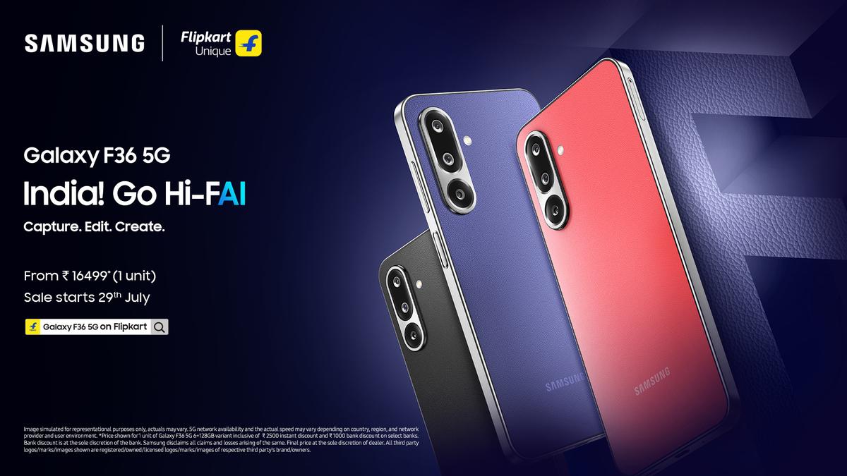 Samsung launches Galaxy F36 5G for mid segment buyers with Exynos processor​