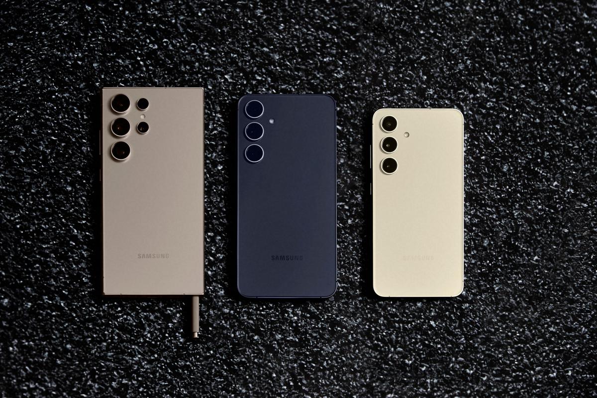 Samsung Galaxy S24, S24+ und Galaxy S24 Ultra bei erster
