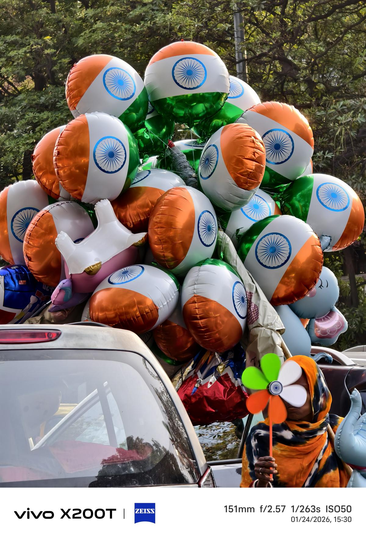 विवो X200T कैमरा नमूना