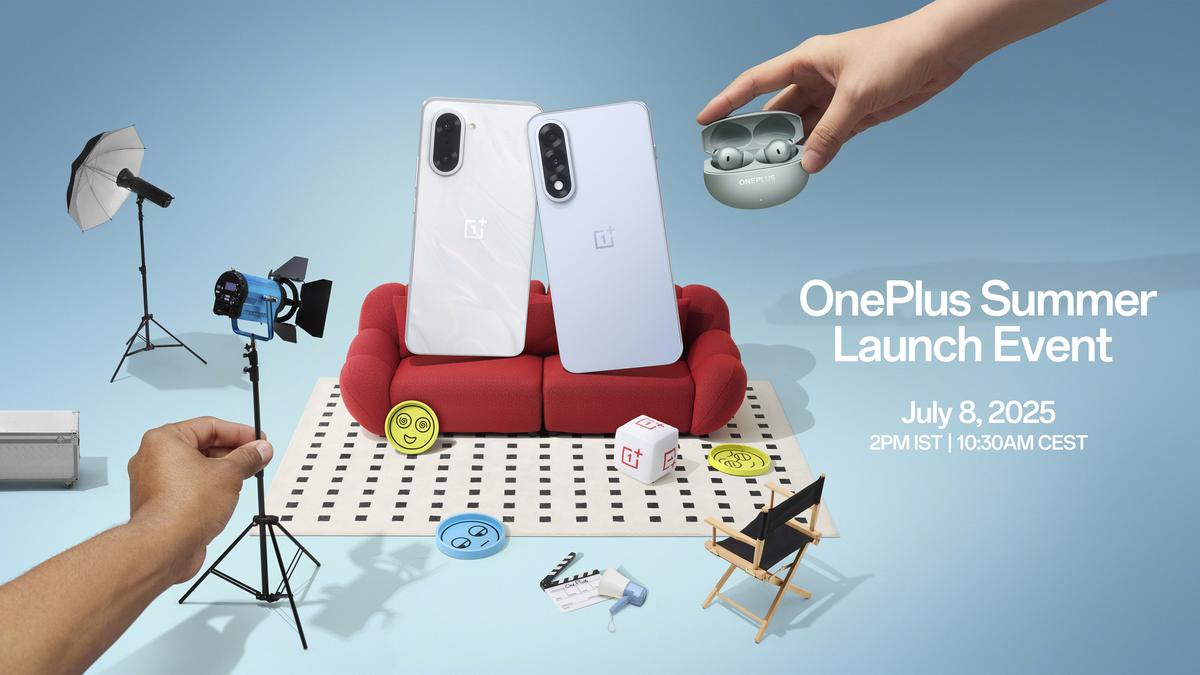 OnePlus Nord 5 and Nord CE 5 to launch on July 8 along OnePlus Buds 4 in India