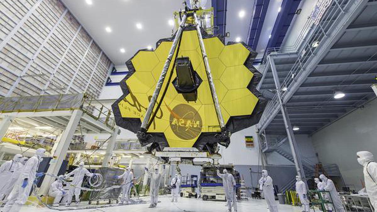 Tiny meteoroid bops $10 billion Webb space telescope