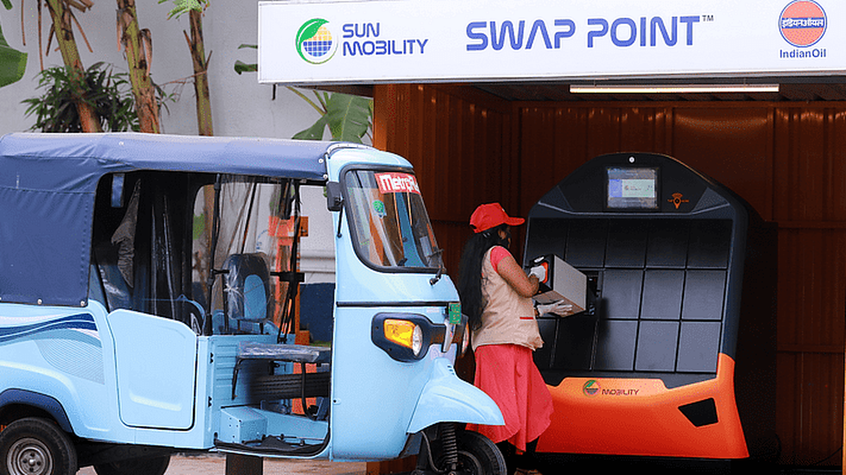 Watch A new swappable battery system The Hindu