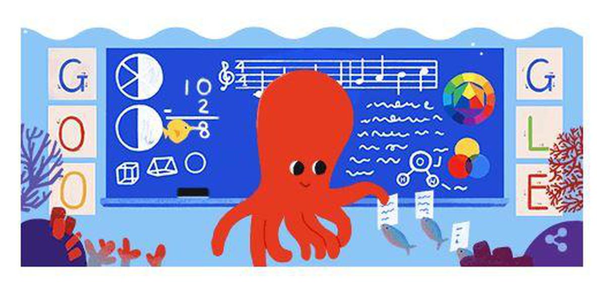 Google celebrates Teacher’s day with animated doodle - The Hindu