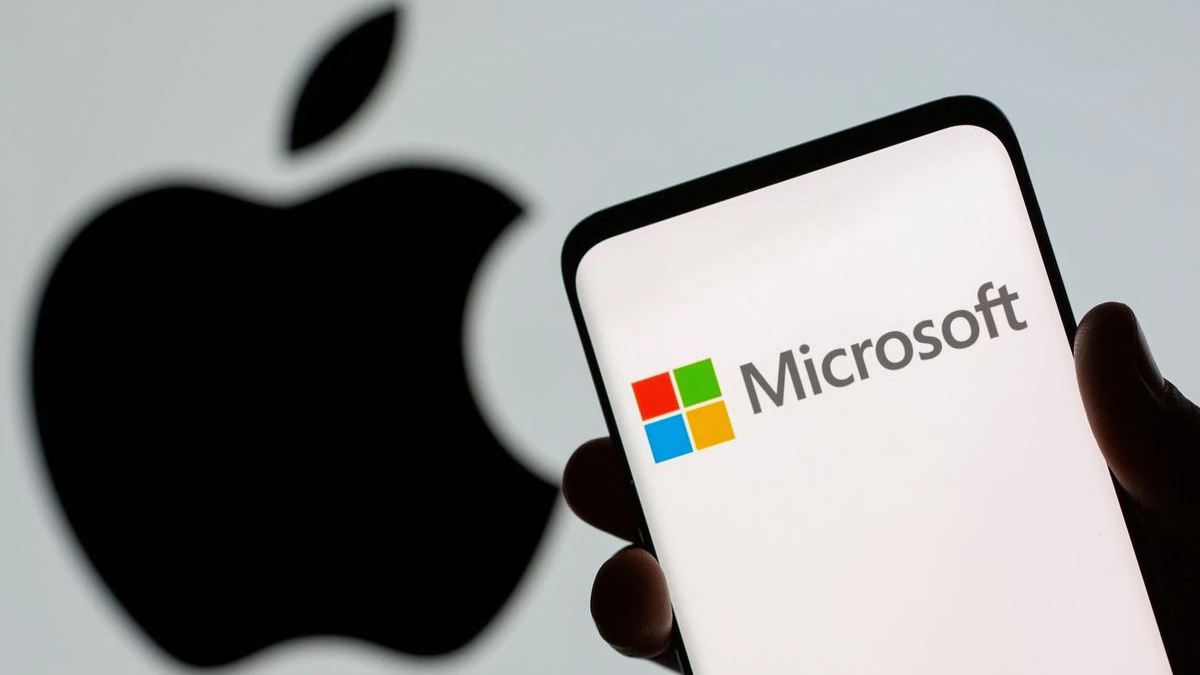 Microsoft nearly overtakes Apple as most valuable company