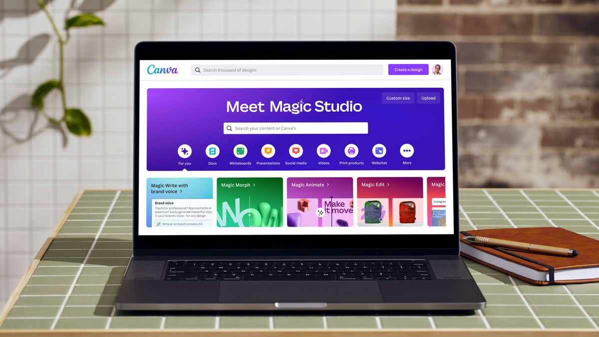 Canva unveils Magic Studio generative AI tools for editing, photo and video generation