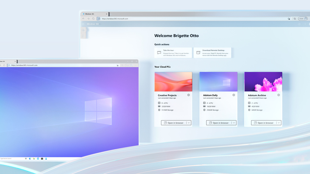 Cloud PCs to empower people focus on hybrid and flexible work, Microsoft says