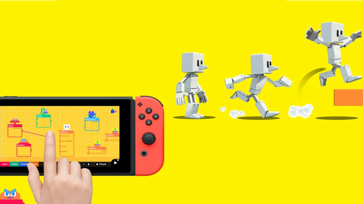 Build your own video game using Nintendo’s new software