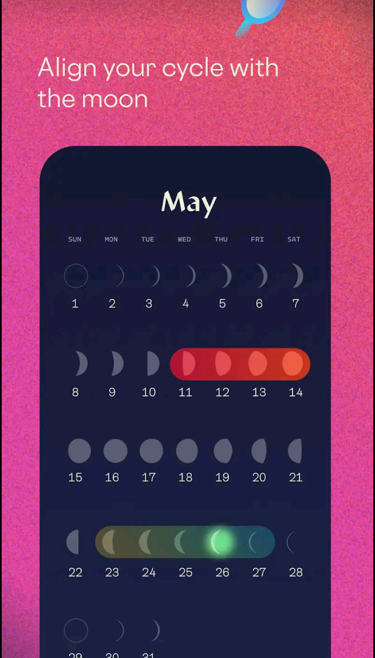 There is very little verified research to support the idea that aligning one’s period with the lunar cycle is helpful in any way