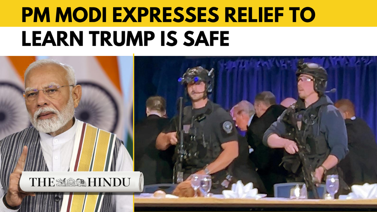 WH Correspondents’ Dinner shooting: PM Modi expresses relief to learn Trump and First Lady are safe