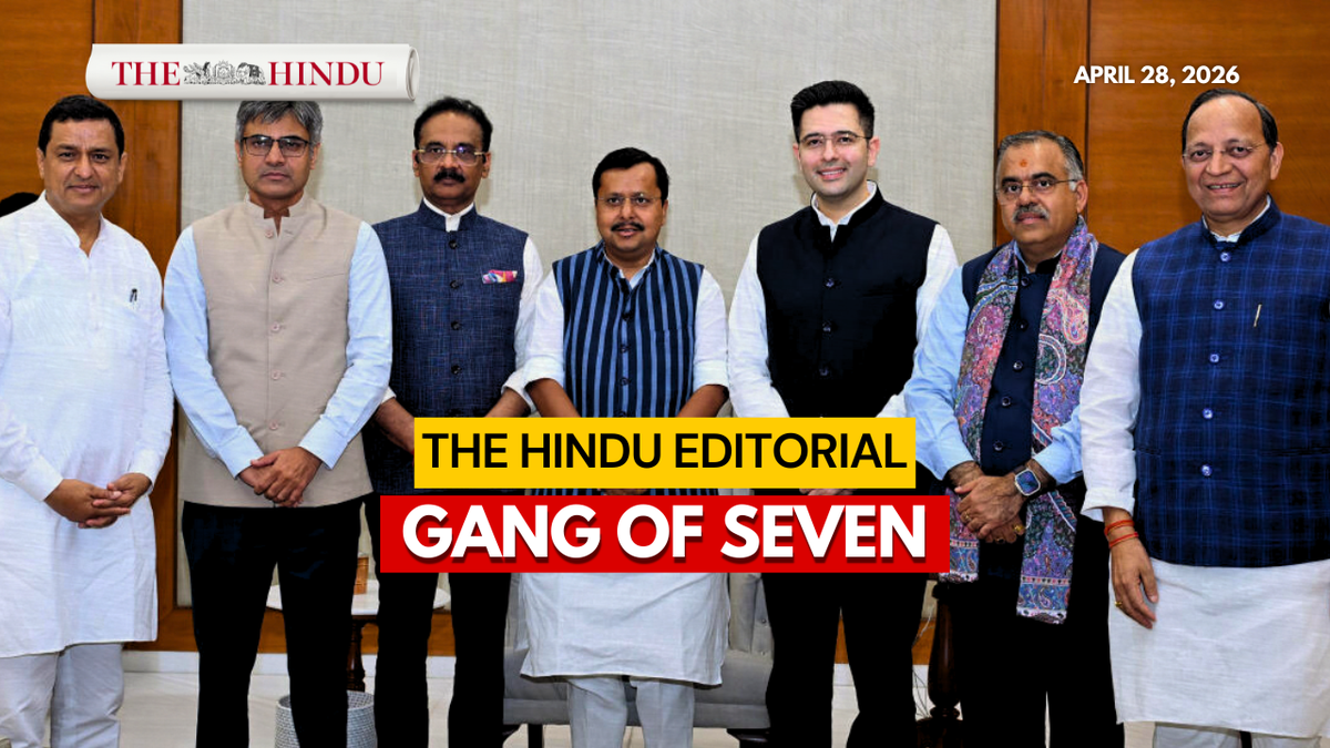 Gang of seven: On the AAP defections | The Hindu Editorial