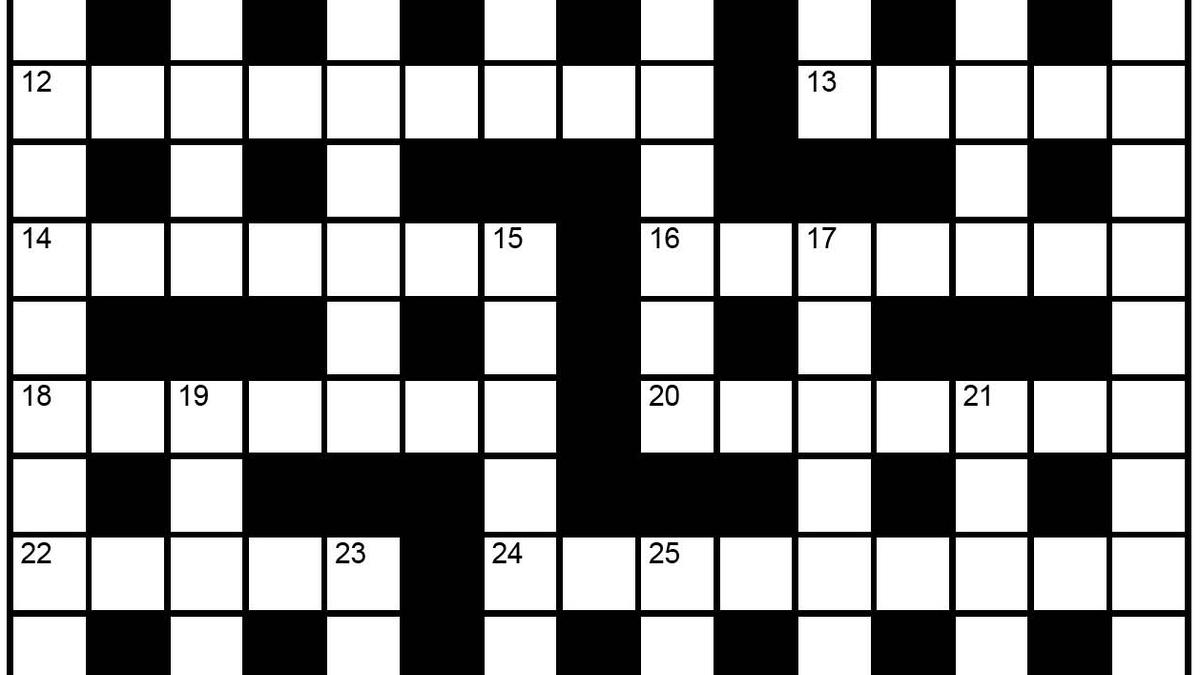 The Hindu Sunday crossword No. 28