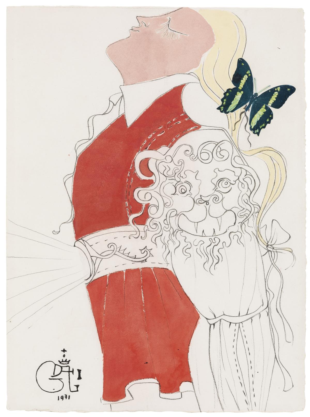 The stylish footman. The stylish footman.