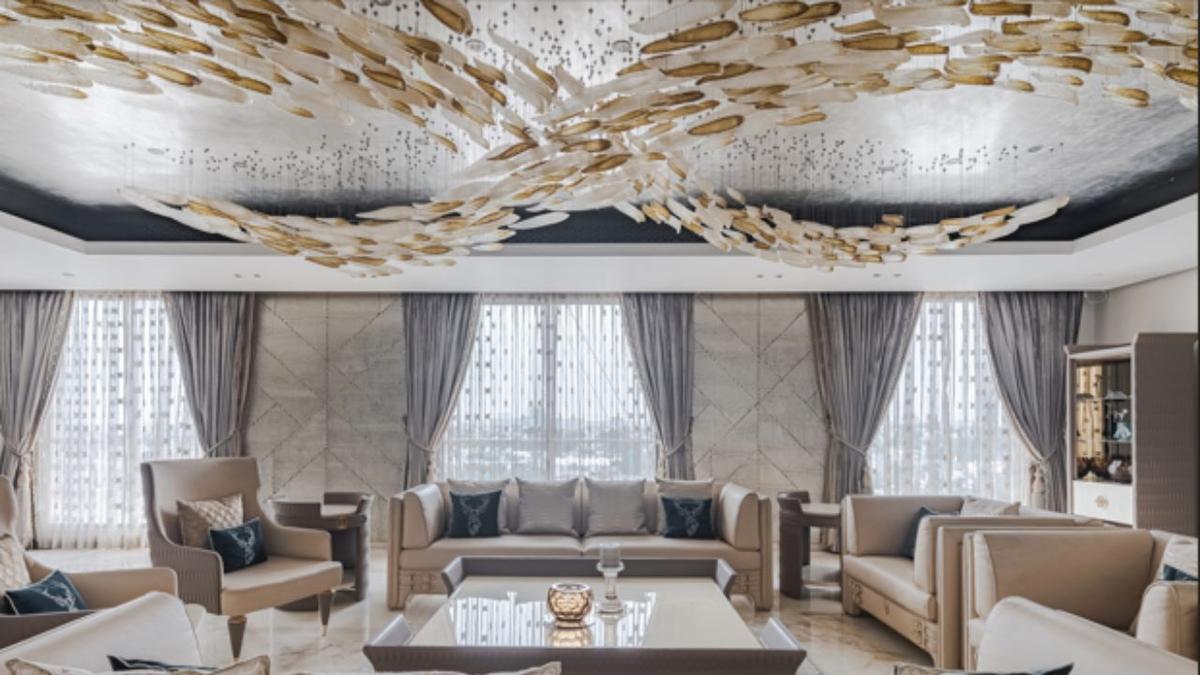 A ceiling by Storeyboard Design.