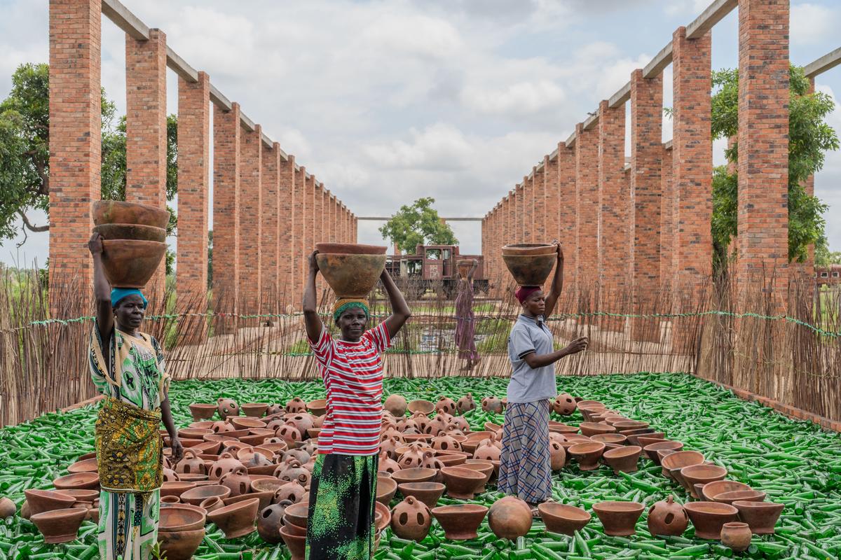 Ibrahim Mahama’s video work with the collective blaxTARLINES KUMASI will be at the 61st Venice Biennale.