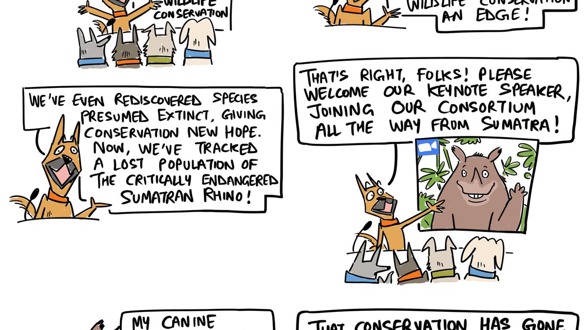 Dogs for wildlife | Green Humour by Rohan Chakravarty