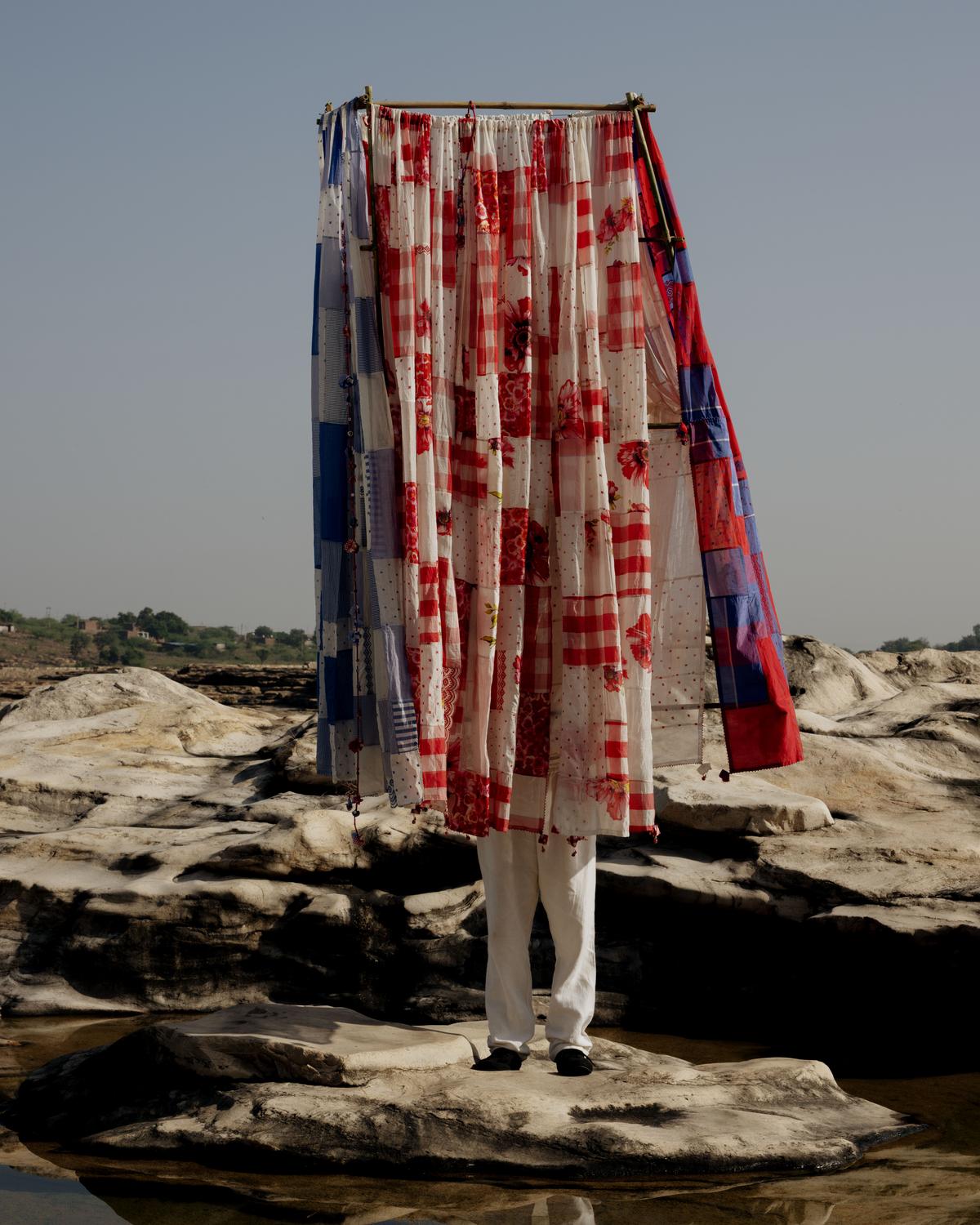 The collection originates from Péro’s archival textiles and is divided into four parts: Eat, Sleep, Clean, and Live The collection originates from Péro’s archival textiles and is divided into four parts: Eat, Sleep, Clean, and Live