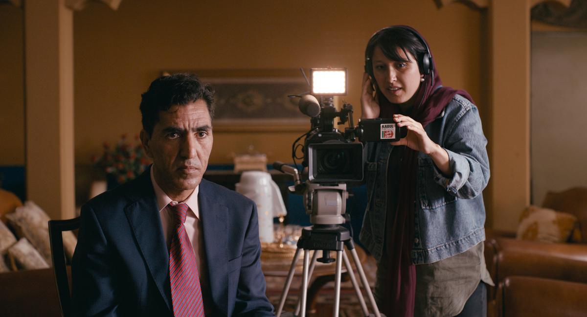 Anwar Hashimi e Shahrbanoo Sadat in una foto di No Good Men.