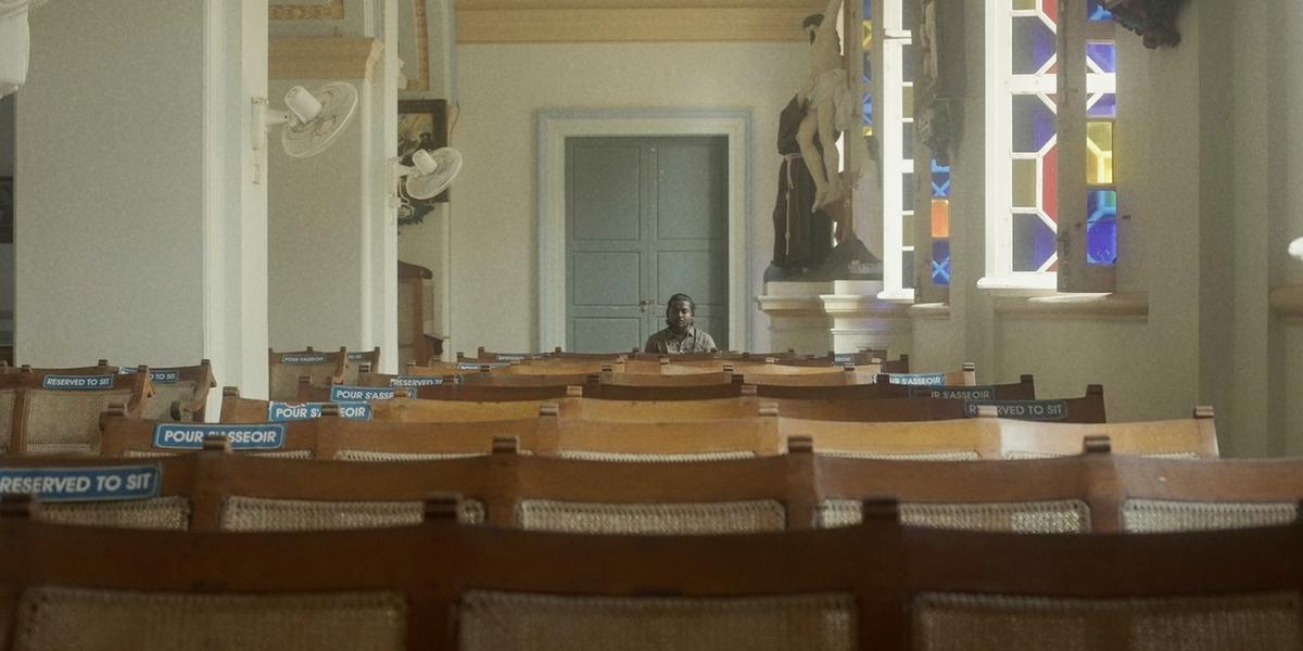 Um still do filme 'Teatro'