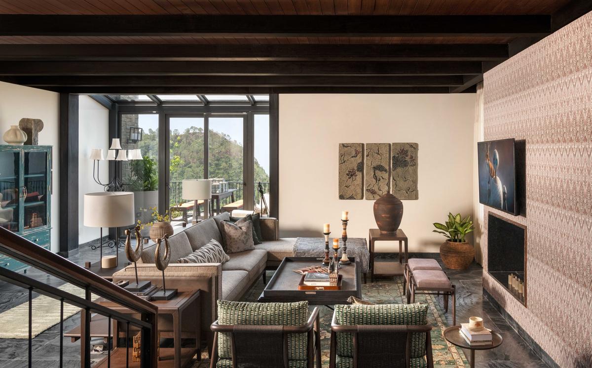 A view of the Terra Grande property. A luxury villa development project in Sirmaur from real estate developer Eldeco Group.