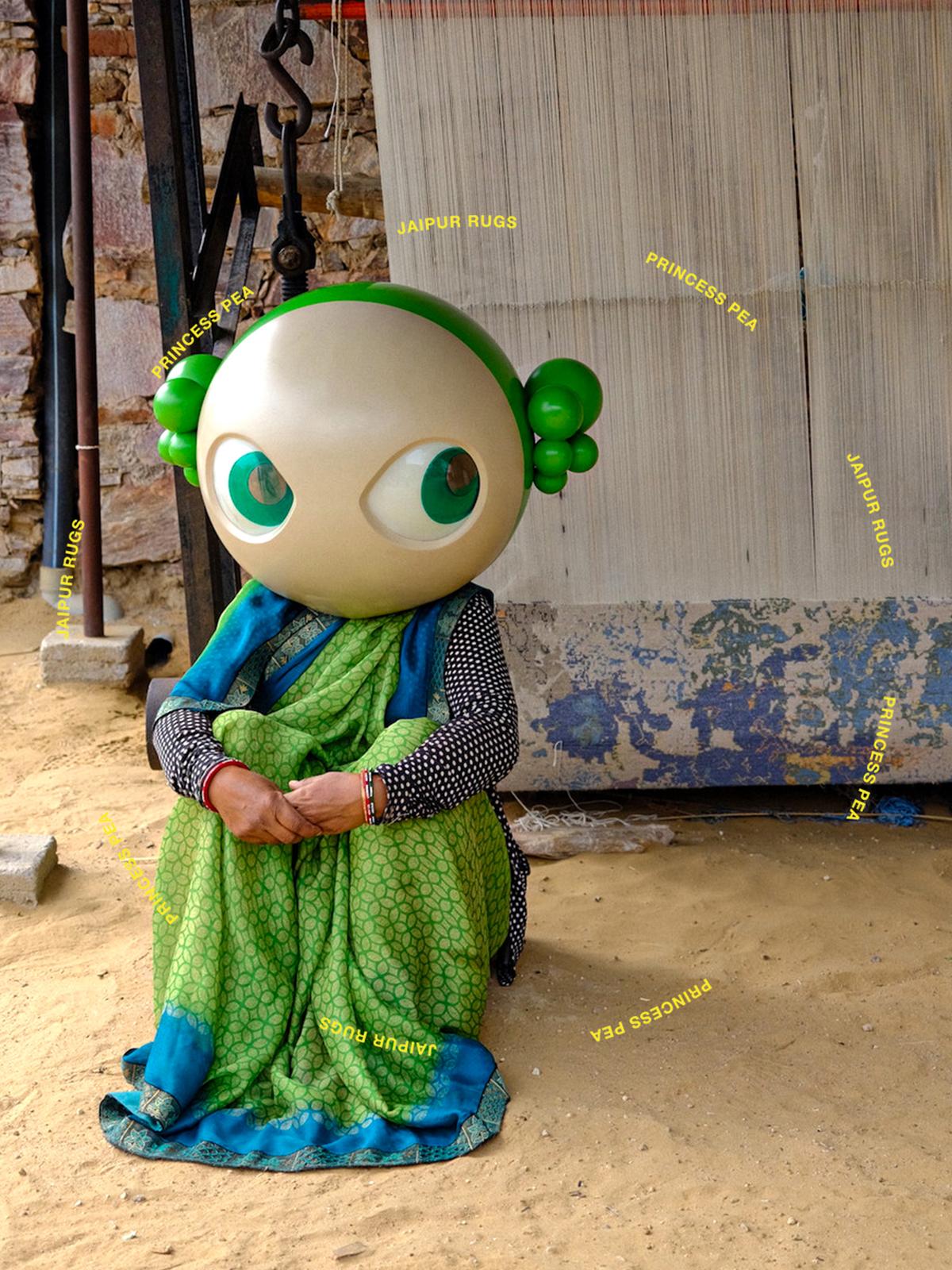 Jaipur Rugs in collaboration with Princess Pea.