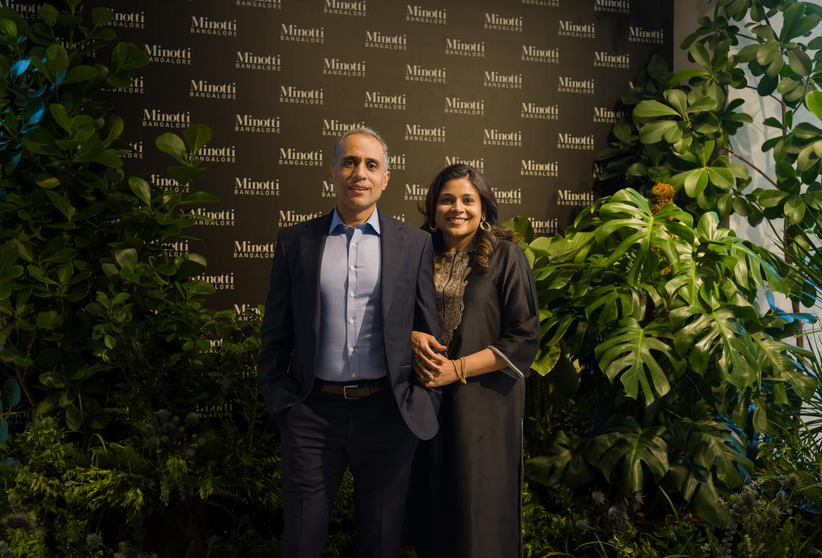 Bhaskar and Sneha Sarda, co-founders of Amber Home Interiors.