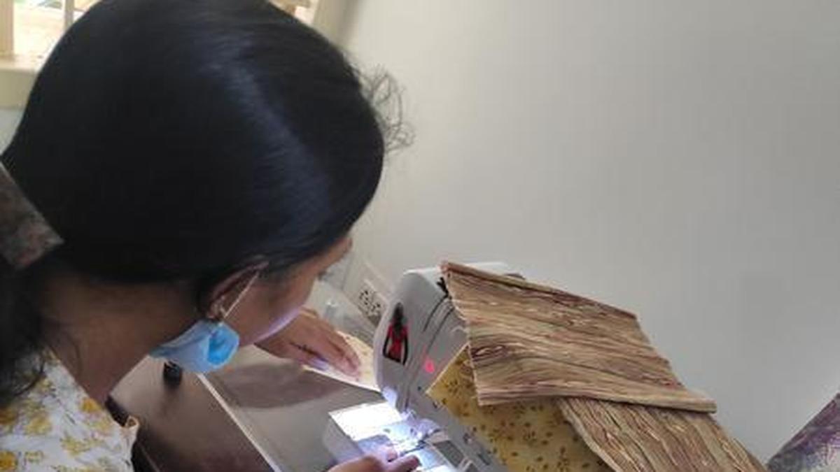 Quilters in Chennai are making simple cotton masks for hospitals