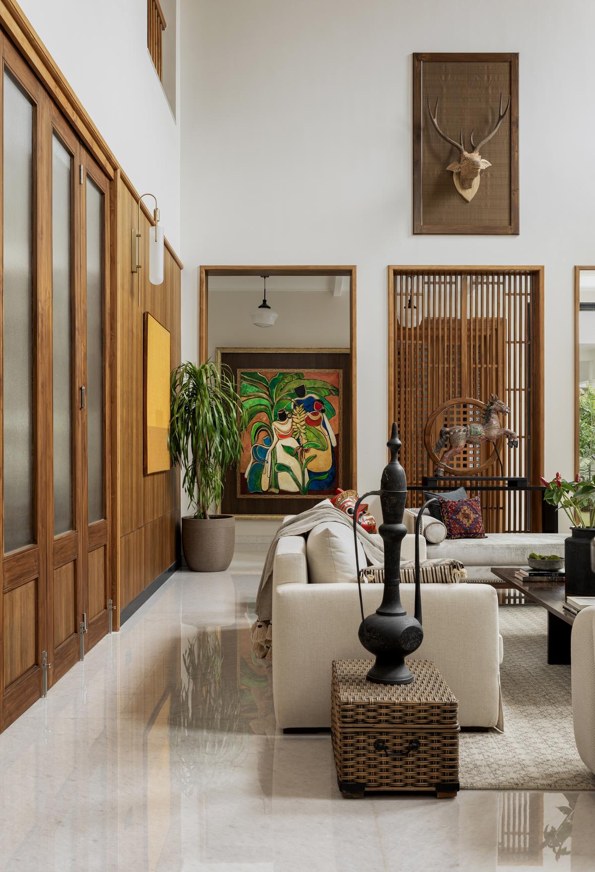 A living space by VM Design Works. A living space by VM Design Works.