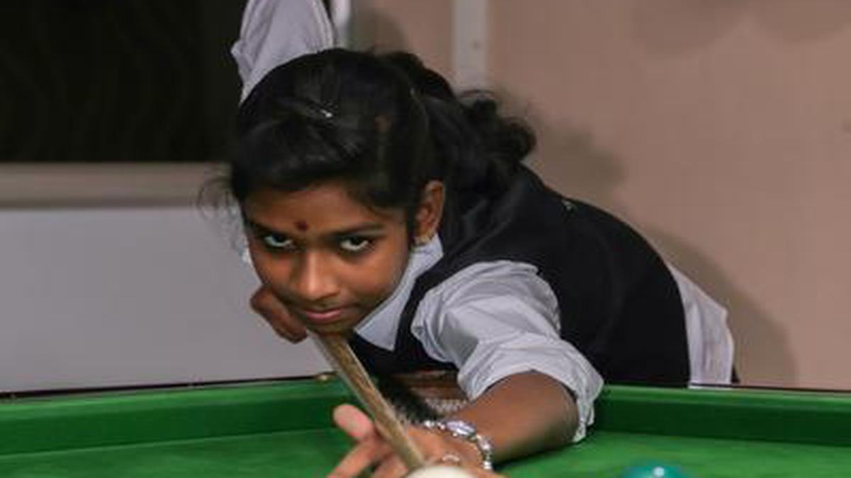 Following commendable performance at the recently concluded nationals in Bangalore, young cueist R.T
