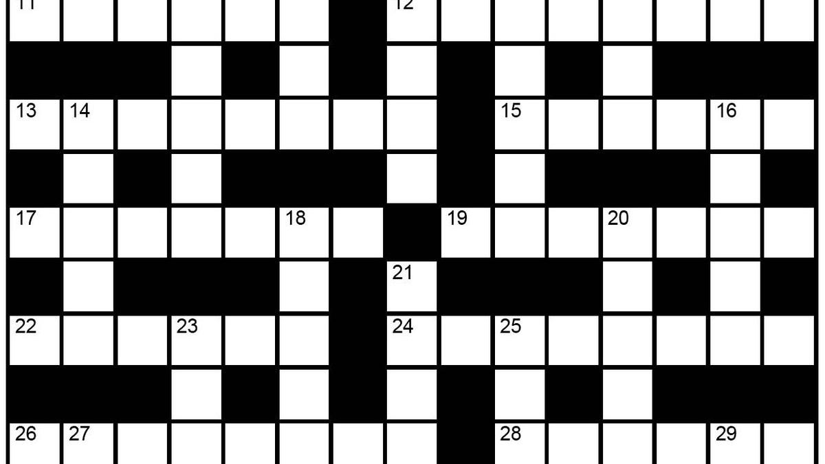 The Hindu Sunday crossword No. 32
