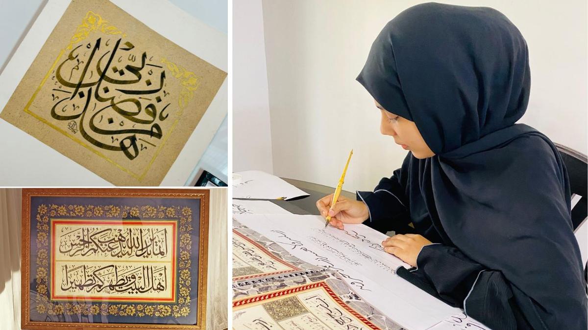 कोच्चि निवासी जसिला जाफ़र शास्त्रीय थुलुथ और नस्ख लिपियों में माहिर हैं। कोच्चि निवासी जसिला जाफ़र शास्त्रीय थुलुथ और नस्ख लिपियों में माहिर हैं।