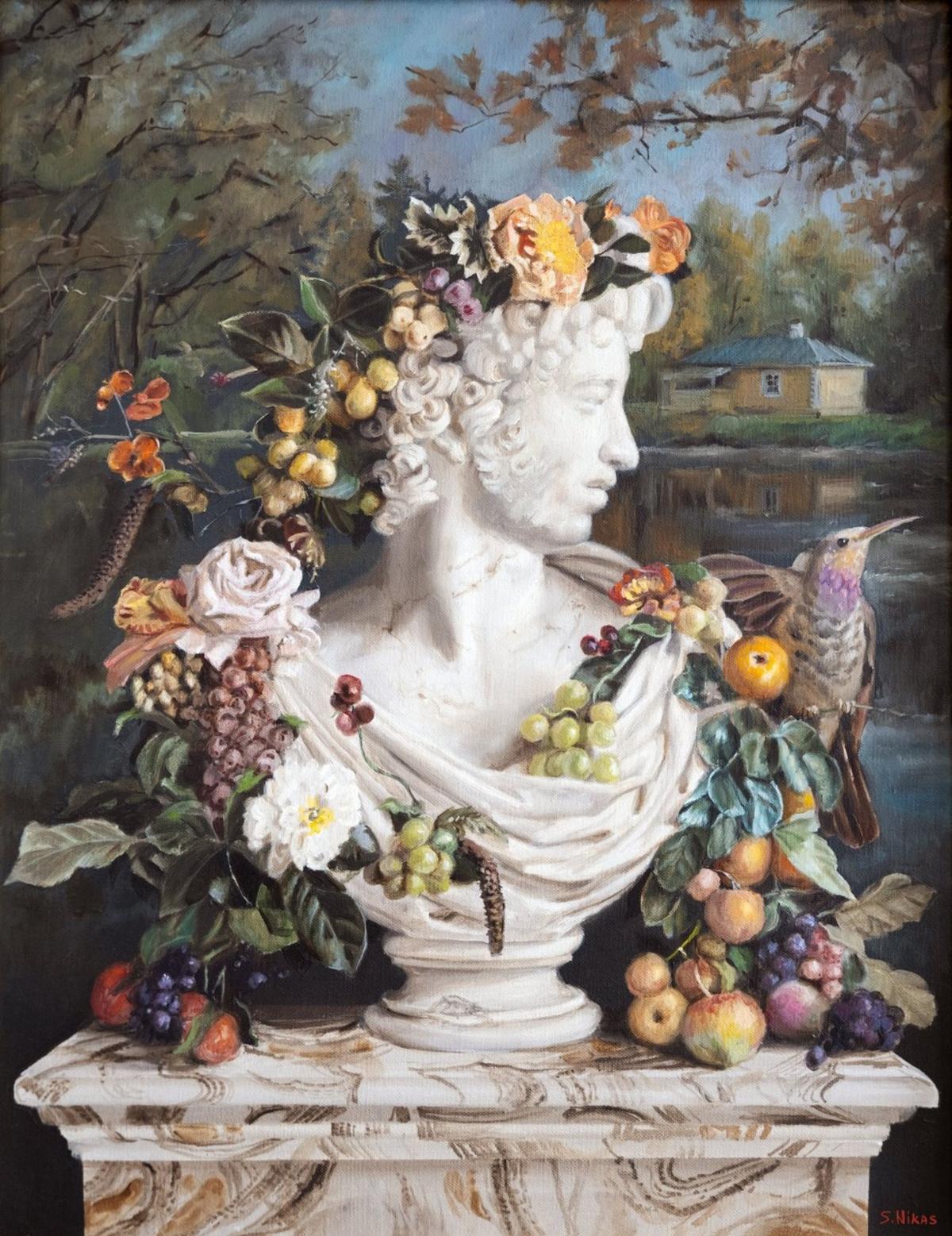 An artwork by Nikas Safronov.