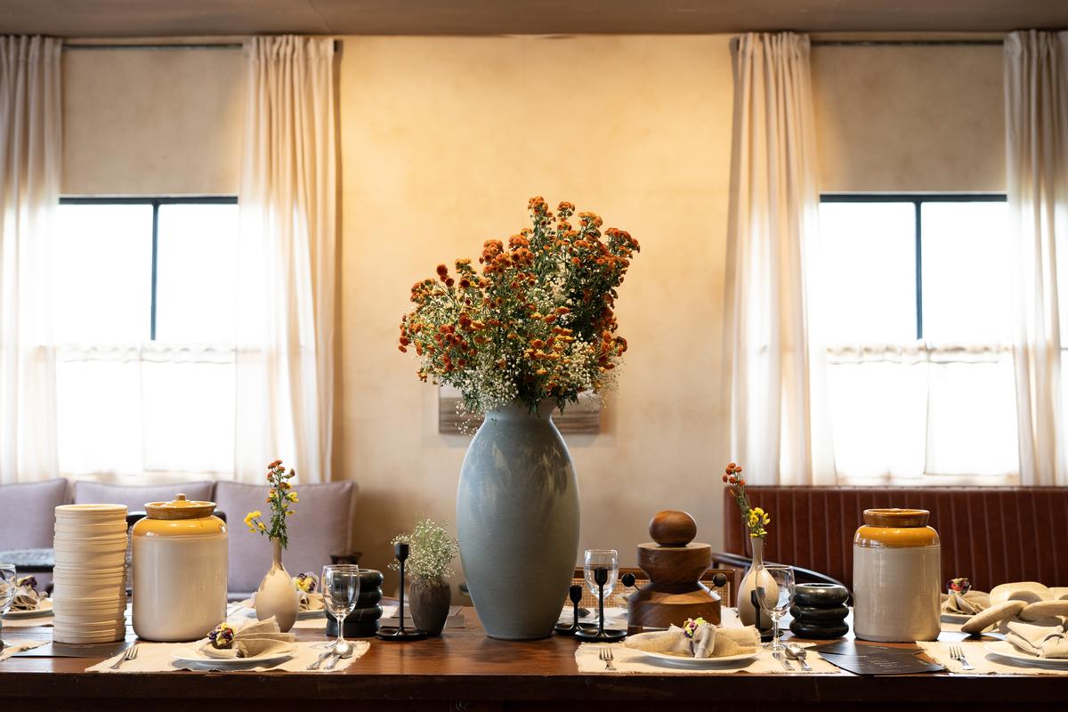 Gowri Adappa’s spatial design for The Table draws upon nostalgia and rooted modernism. Styling: Prateeksha K. Tholia Gowri Adappa’s spatial design for The Table draws upon nostalgia and rooted modernism. Styling: Prateeksha K. Tholia