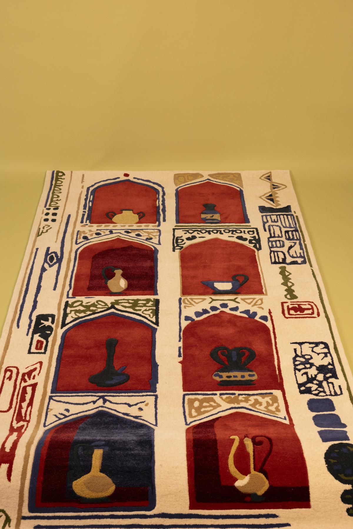 Venjara Carpets melds rich imagery and textiles to create pieces that double as art installations.