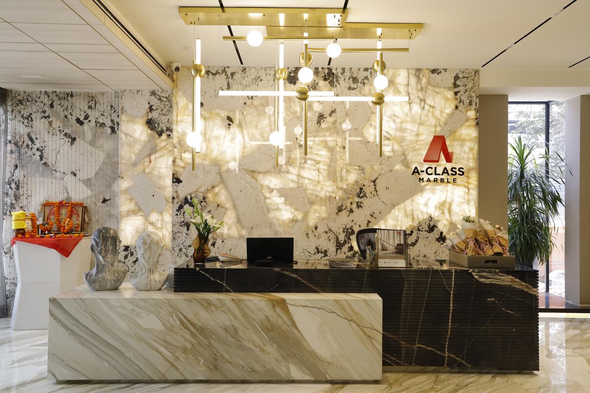 A striking dialogue between light and stone at every turn.