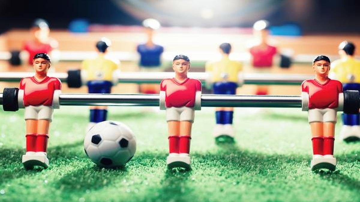 A tournament for foosball in Chennai The Hindu