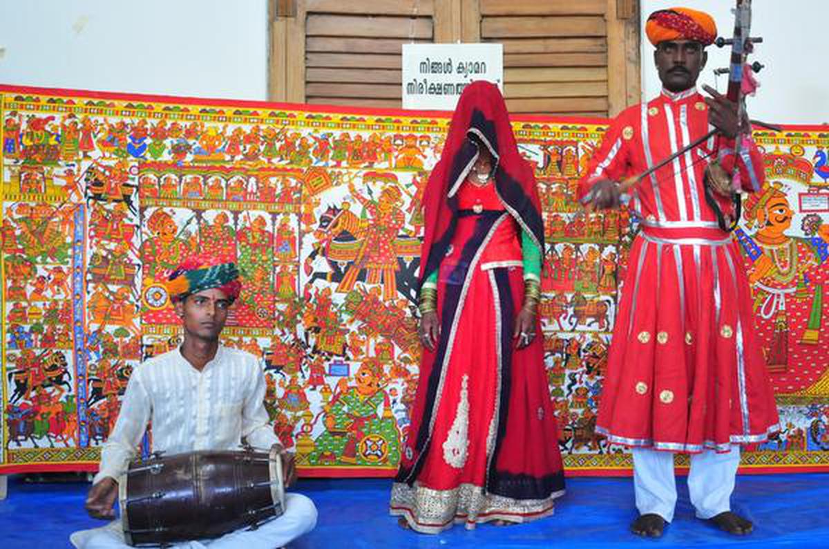 A vibrant Rajasthani art form performed by bhopas is up against modern day  demands and waning interest - The Hindu