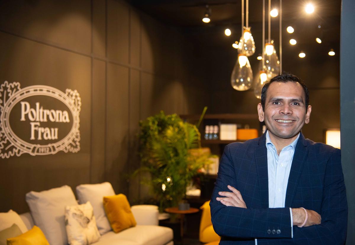 Amit Pai of Poltrona Frau, India. Amit Pai of Poltrona Frau, India.