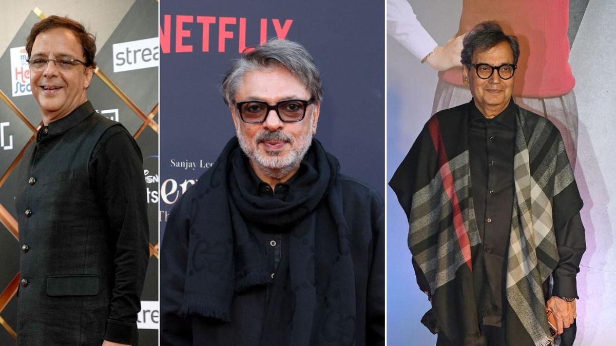 Bolivudas filmu veidotāji (no kreisās) Vidhu Vinod Chopra, Sanjay Leela Bhansali un Subhash Ghai bija studenti FTII, Pune. (Getty Images) Bolivudas filmu veidotāji (no kreisās) Vidhu Vinod Chopra, Sanjay Leela Bhansali un Subhash Ghai bija studenti FTII, Pune. (Getty Images)