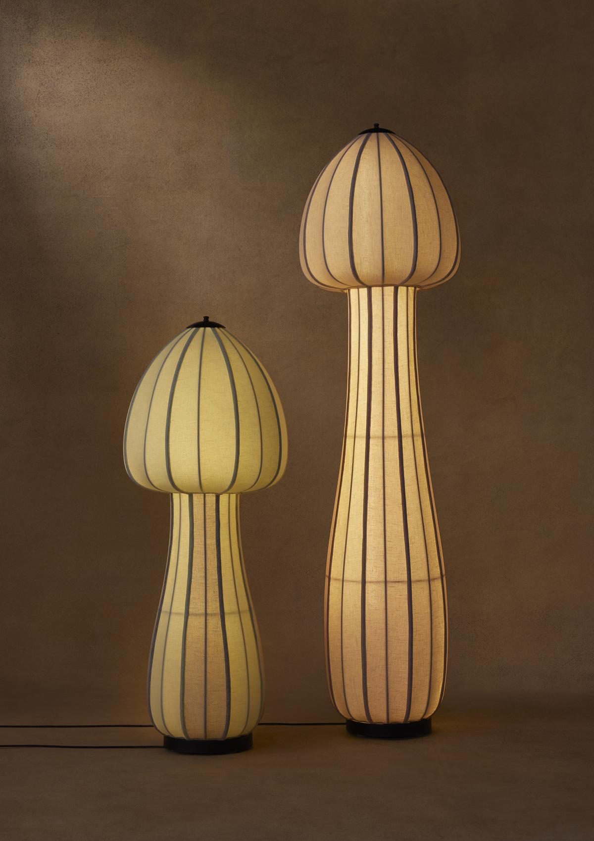 The Mushroom Floor Lamps. The Mushroom Floor Lamps.