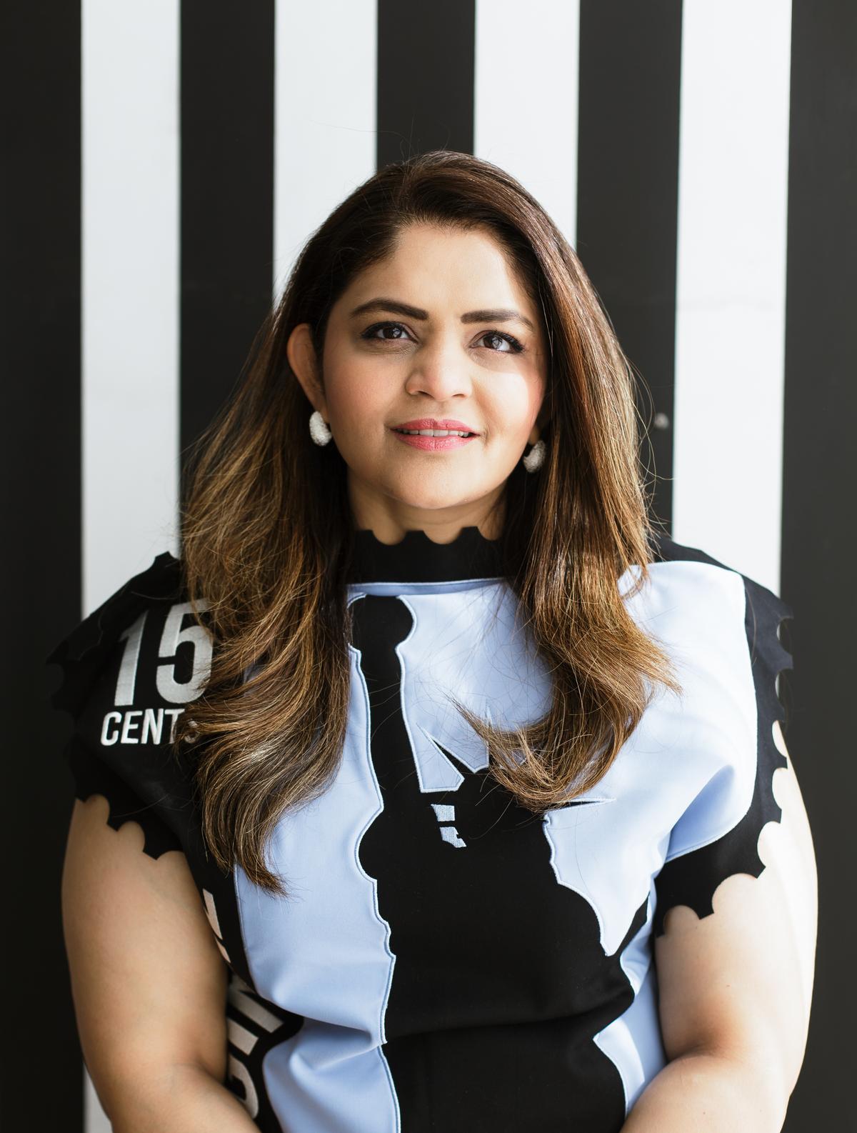 Poonam Mehta, co-founder of Poonam Akash (formerly AMPM Designs) in Mumbai. Poonam Mehta, co-founder of Poonam Akash (formerly AMPM Designs) in Mumbai.