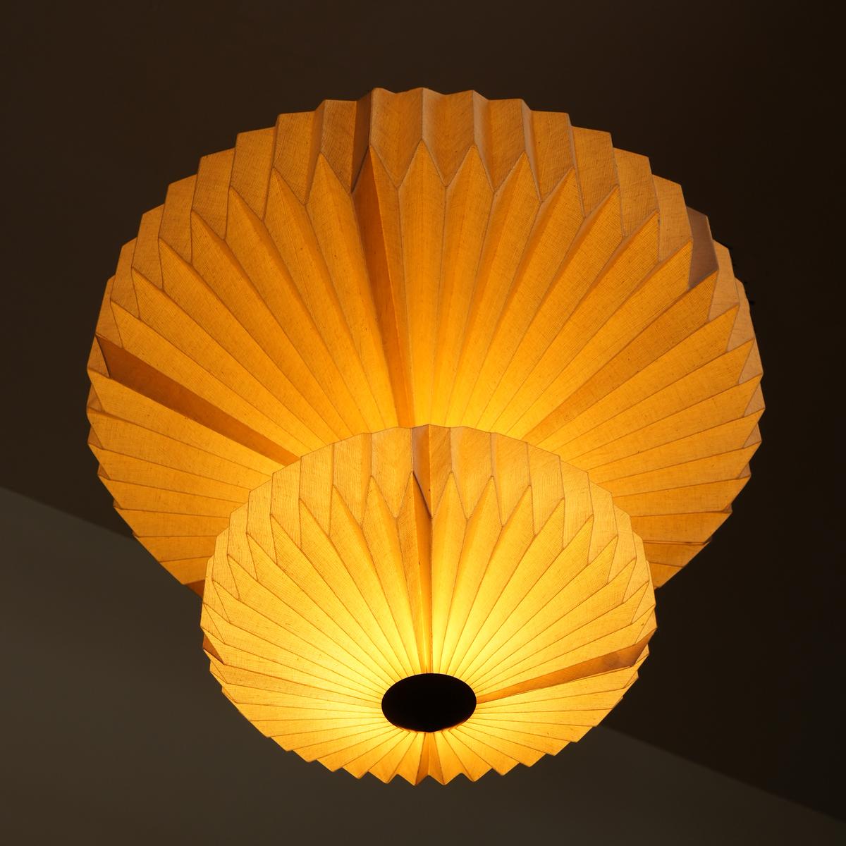 Oblong-2 emits a textured, layered glow through its densely pleated structure. Oblong-2 emits a textured, layered glow through its densely pleated structure.