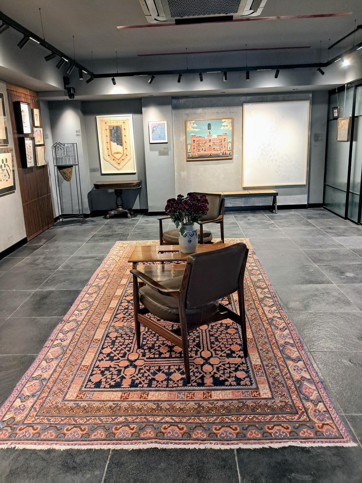 Each piece of furniture has been carefully curated. 