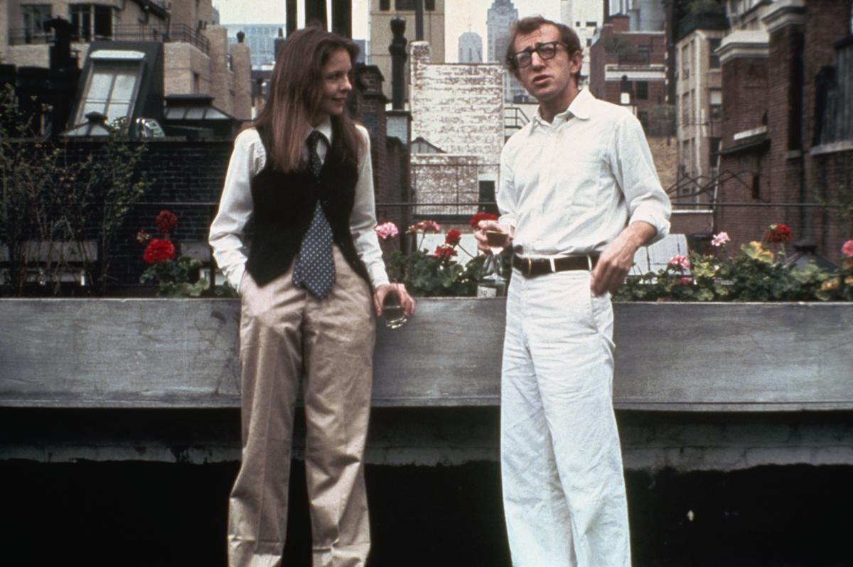 Diane Keaton and Woody Allen in the film ‘Annie Hall’ (1977). (Getty Images) Diane Keaton and Woody Allen in the film ‘Annie Hall’ (1977). (Getty Images)