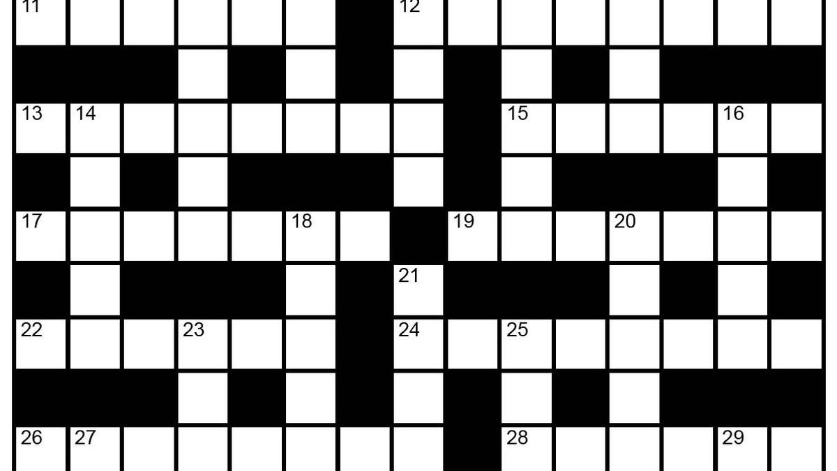 The Hindu Sunday crossword no. 35