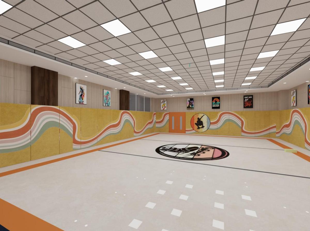 Skating arena Skating arena