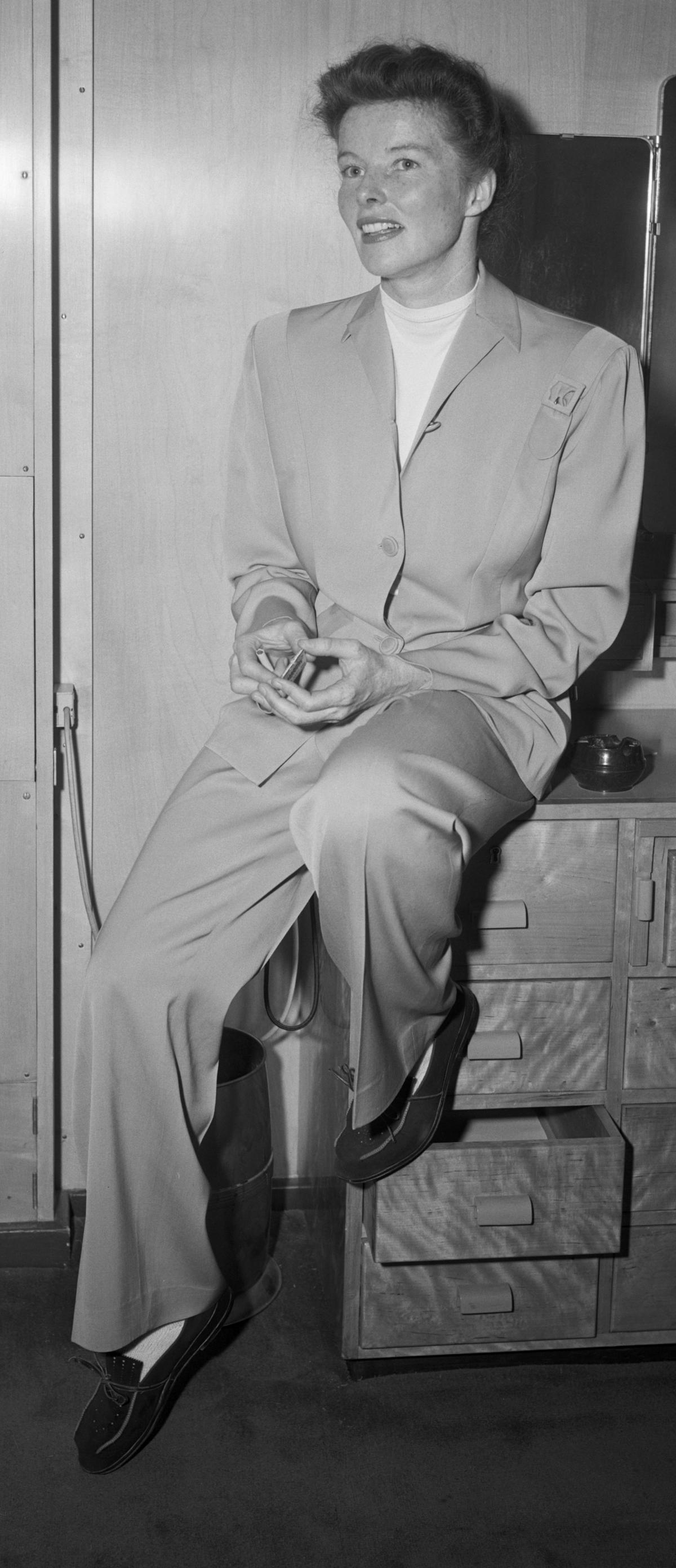 Actor Katharine Hepburn. (Getty Images) Actor Katharine Hepburn. (Getty Images)
