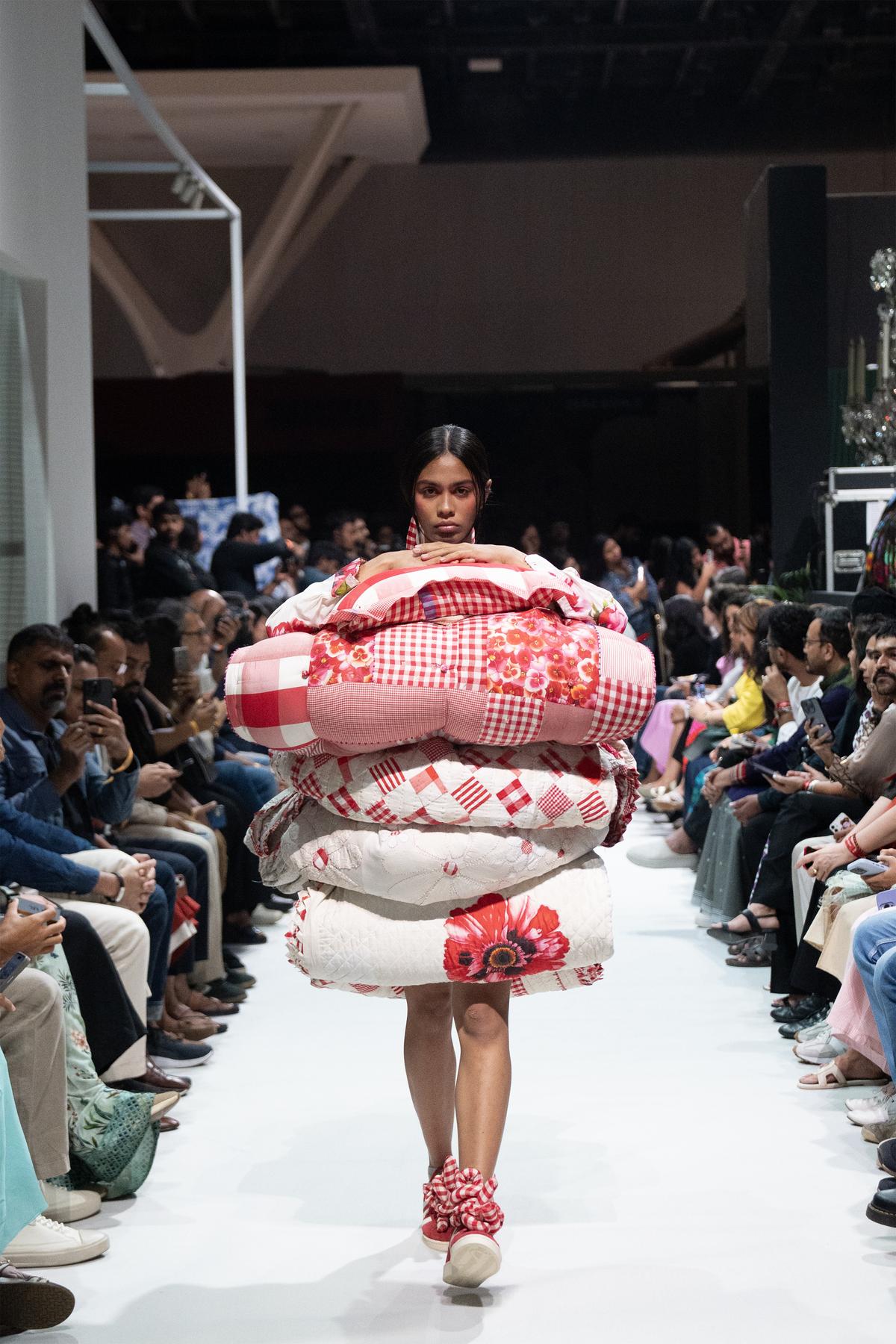 At some point, Arora hopes to experiment with dabka, mukaish or gota, crafts from her Rajasthani lineage, but only in a way that feels true to the language the brand has built. At some point, Arora hopes to experiment with dabka, mukaish or gota, crafts from her Rajasthani lineage, but only in a way that feels true to the language the brand has built.