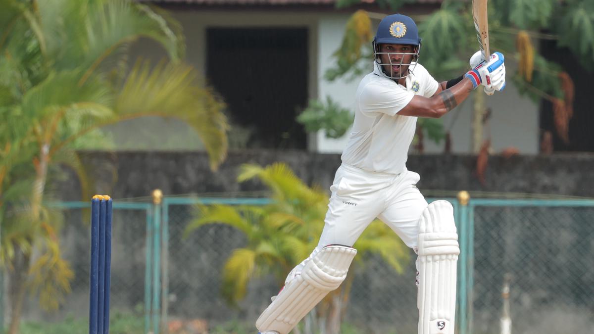 Vishnu Vinod makes a strong statement on his return